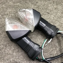 2PCS Front Rear Motorcycle Turn Signal Indicator Light Lamp For Kawasaki KLE 500 650 Versys Z1000 Z750S Ninja 650R ZX-6R 600 636