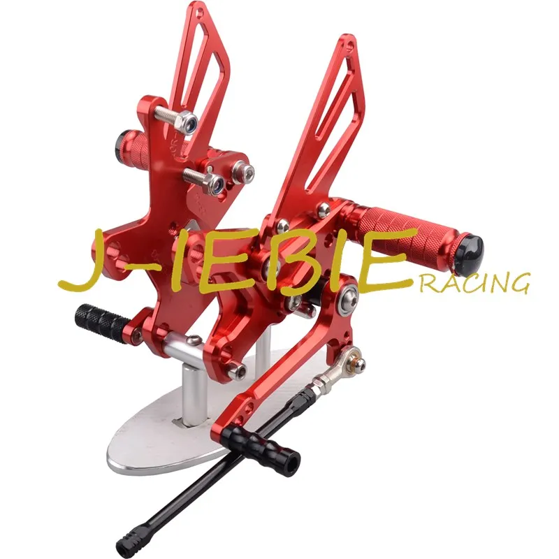 

CNC Racing Rearset Adjustable Rear Sets Foot pegs Fit For Kawasaki NINJA ZX10R 2011 2012 2013 2014 2015 RED