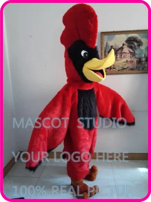 mascot  red cardinal bird mascot costume custom fancy costume anime cosplay kits mascotte theme fancy dress