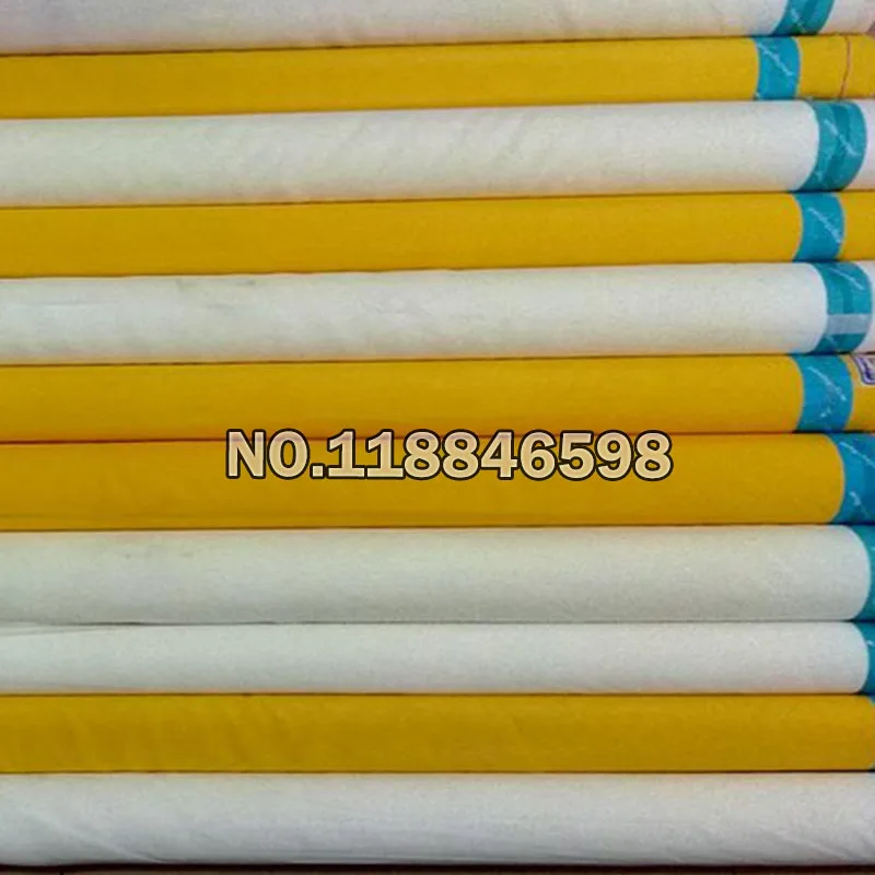 White ColorPriting Mesh Polyester 100% 51 Inch Width 10M Length with Shipping Cost