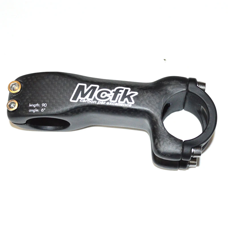 MCFK-Carbon Fiber Road Bicycle Stem, Mountain Bike, MTB Cycling Parts, 31.8mm, 28.6mm x 70mm, 80mm, 90mm, 100mm, 120mm, 110mm