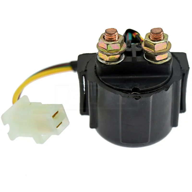 For Yamaha SR185 1981 1982 SRX250 1987 TERRA PRO YFP350U 1988 Motorcycle 12V Starter Solenoid Lgnition Key Switch Starting Relay