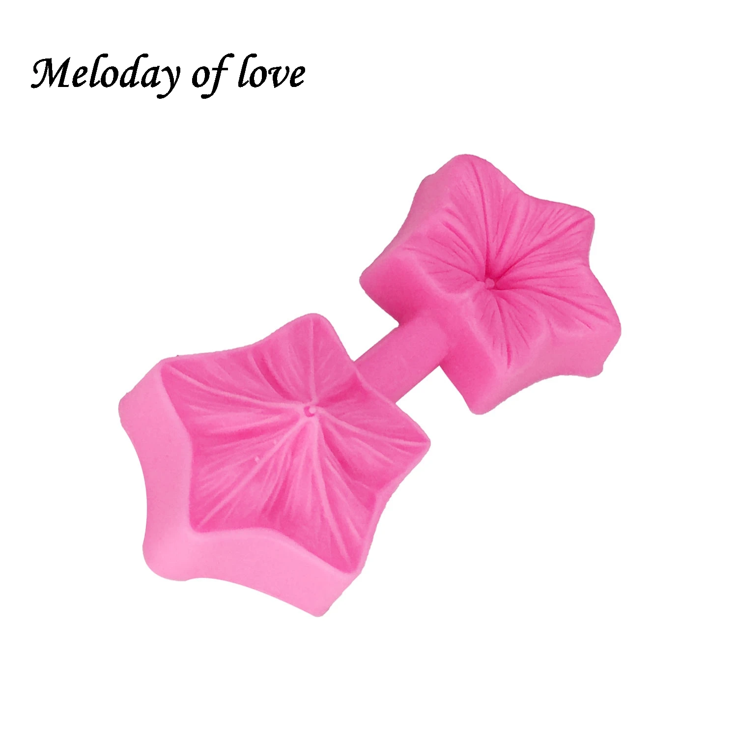 1Pcs DIY  Silicone Mold Fondant Chocolate Moulds Candy Cake Molds Embossed Sugar Arts Flower DIY Wedding Decor T1259