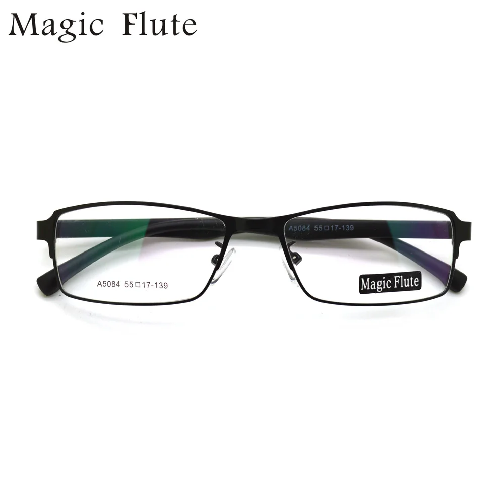 Free Shipping Glasses Classic Vintage  Stainless Steel Full Frame Eyeglasses with Tr90 Temple Simple Style A5084