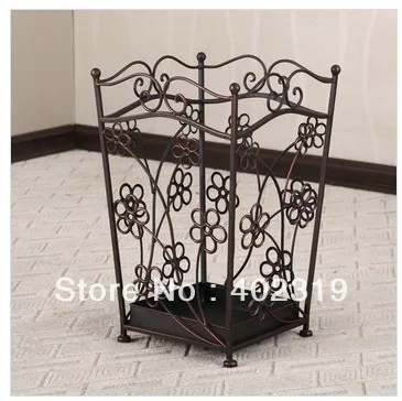 Professional selling umbrella stand/rack,wrought iron,metal,europe new style,for umbrella storage,free shipping by Ems