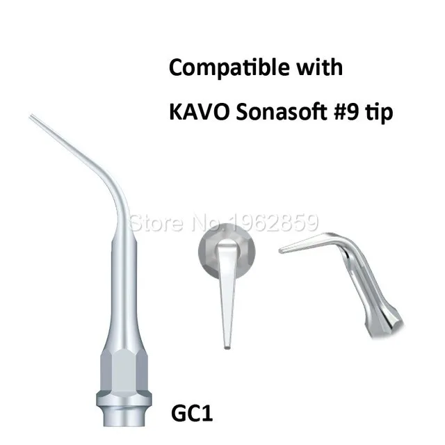 

5pcs/lot GC1 Scaler Tips Tools for Dentist Dentistry Instrument Dental Equipment Ultrasonic Scaling Tip Handpiece for KAVO