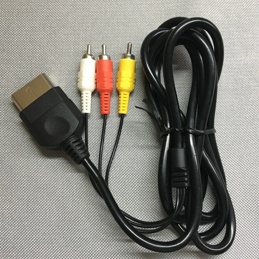 FZQWEG 1,8 m 6 ft AV Audio Video Verbund Kabel Adapter Stecker Konverter Komponente Kabel RCA Für XBOX CLASSIC 1 – Detail 1