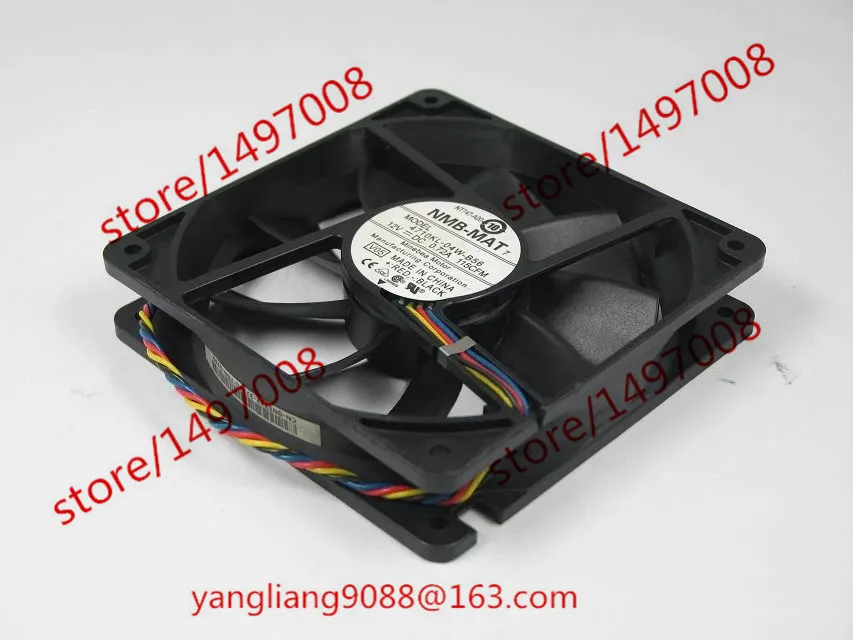 

NMB-MAT 4710KL-04W-B56 V05 DC 12V 0.72A 120x120x25mm Server Cooling Fan