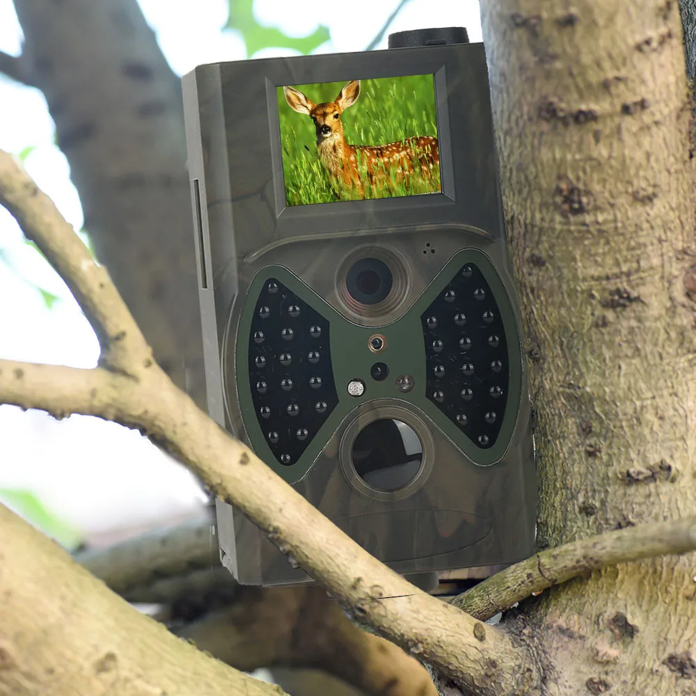 Photo Traps  Hunting Trail Camera 16MP 1080P  Night Vision Hunter Cameras Digital Infrared Cams  Surveillance HC300A