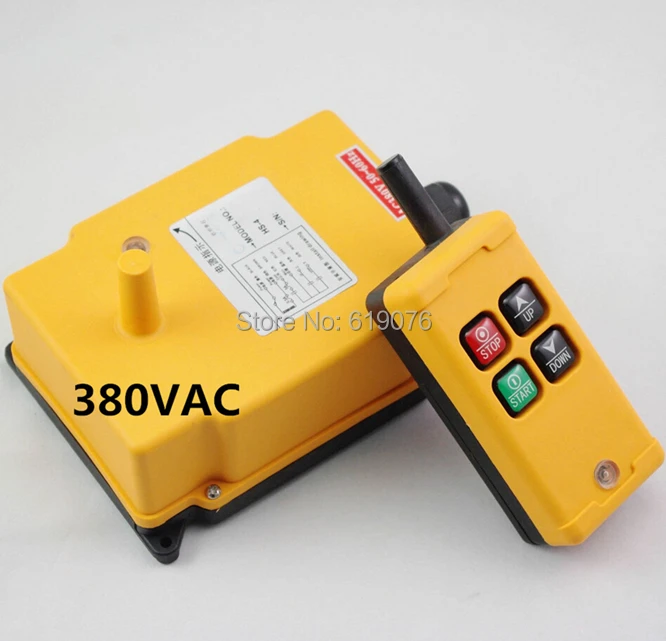 

HS-4 380VAC 4 Channels Hoist Crane Radio Remote Control System