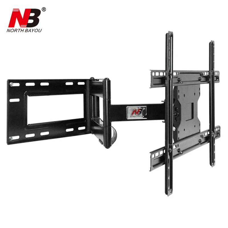 

NB SP2 Heavy Duty 40"-70" Flat Panel LED LCD TV Wall Mount Full Motion Ultra Long Arm Swivel 180 Degree Wall Distance 110-712mm