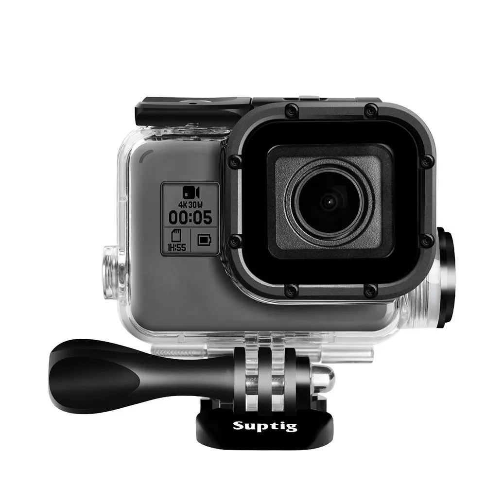 Für GoPro 5 6 7 Unterwasser Lade Wasserdichte Gehäuse Fall Ersatz Schutzhülle für GoPro Hero 6 Hero5 Zubehör