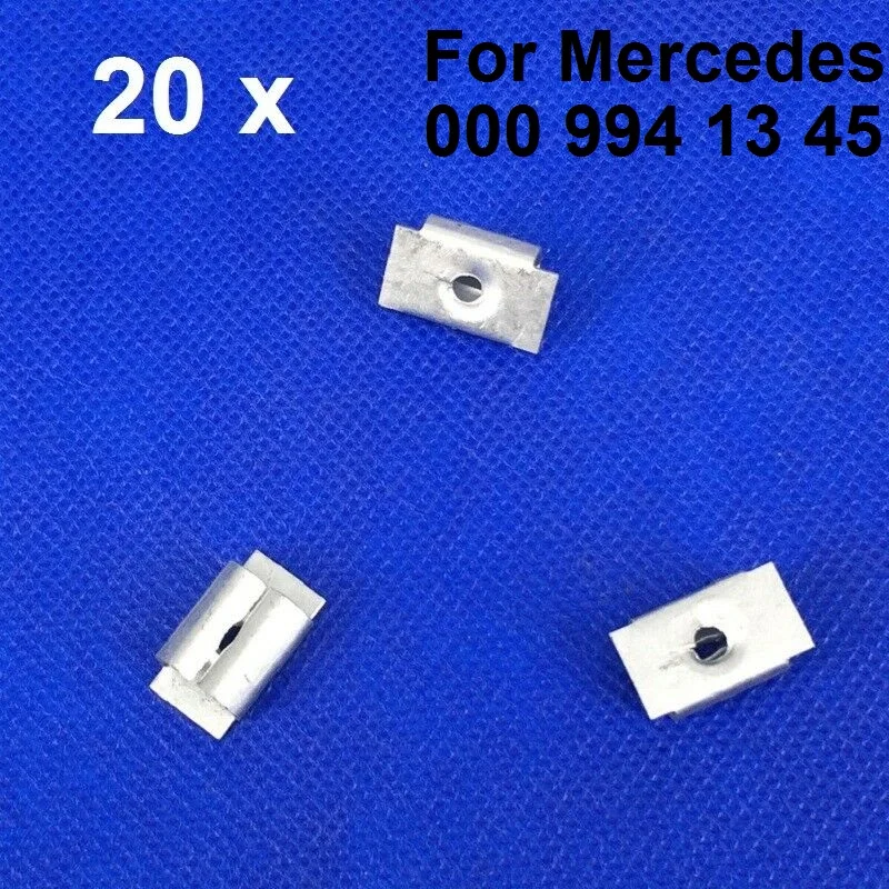 

20X для Mercedes Benz W100 W198 W121 пружинная гайка с зажимом 000 994 13 45