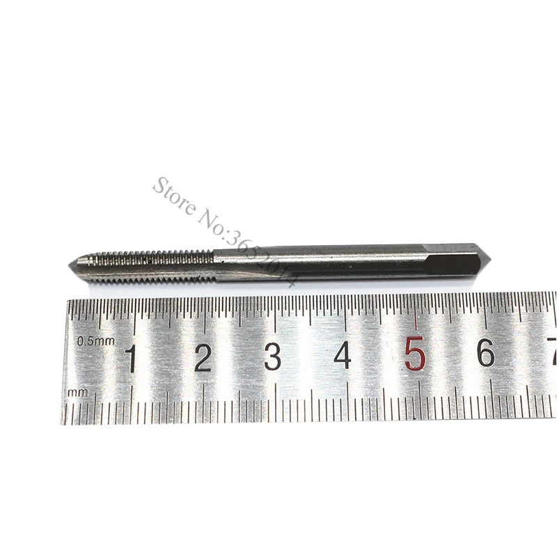 1 pz M3 M4 M5 Vite di Macchina Rubinetto Etero Flauto HSS Filettatura Metrica Tap Drill Filo H2 Die Tap Spina strumento
