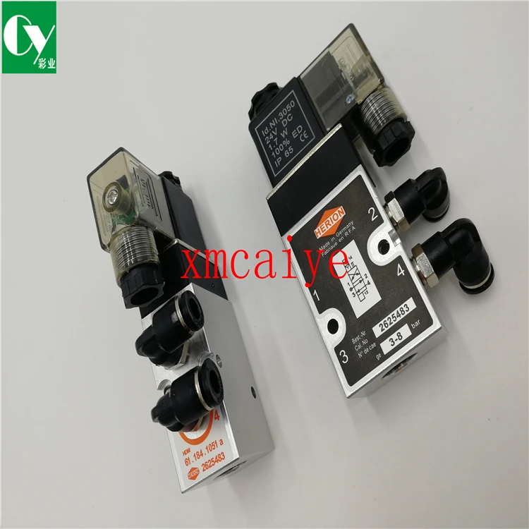 4 Piece 61.184.1051 4/2-way valve SM102 CD102 SM74 SM52 machines