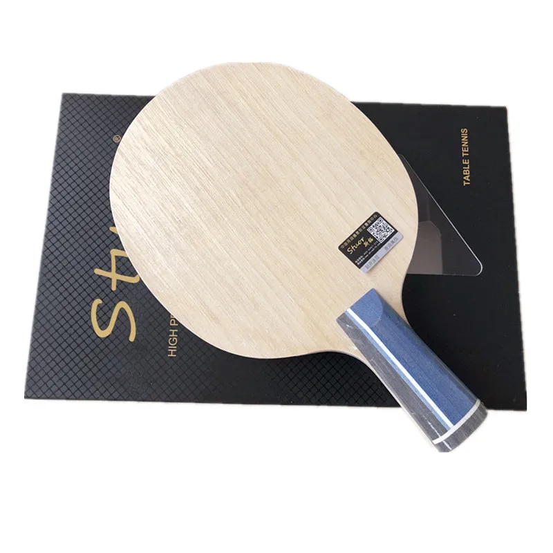 Stuor 19 new table tennis blade blue carbon table tennis rackets with built-in fiber carbon