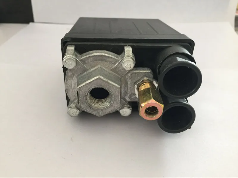 Vertical Type 1 Port Air Compressor Pressure Switch Control Valve AC220-240V