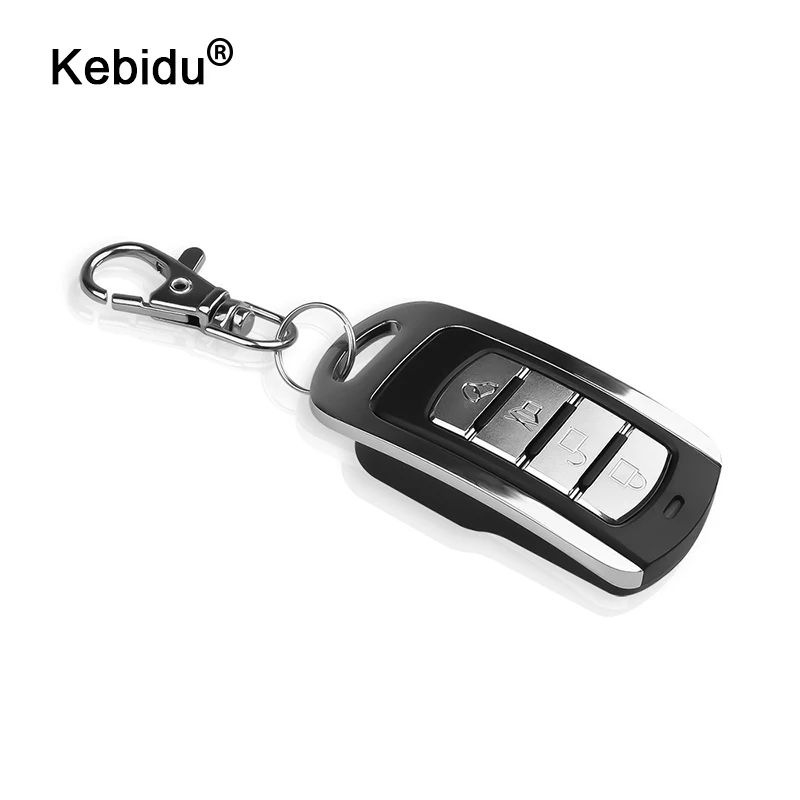 kebidu Auto Copy Remote Duplicator 433MHZ 4 Buttons ABCD ON/OFF Garage Gate Door Remote Controller Learning Copying For Home