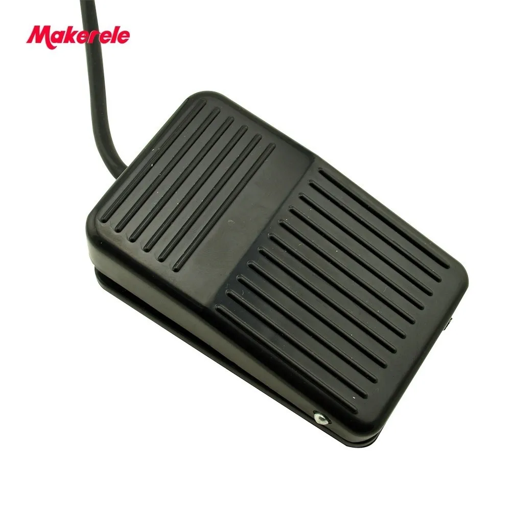 MKYDT1-1P Foot Pedal Switch plastic IMC Hot SPDT Nonslip Metal Momentary Electric Power new black wired mini size heavy duty