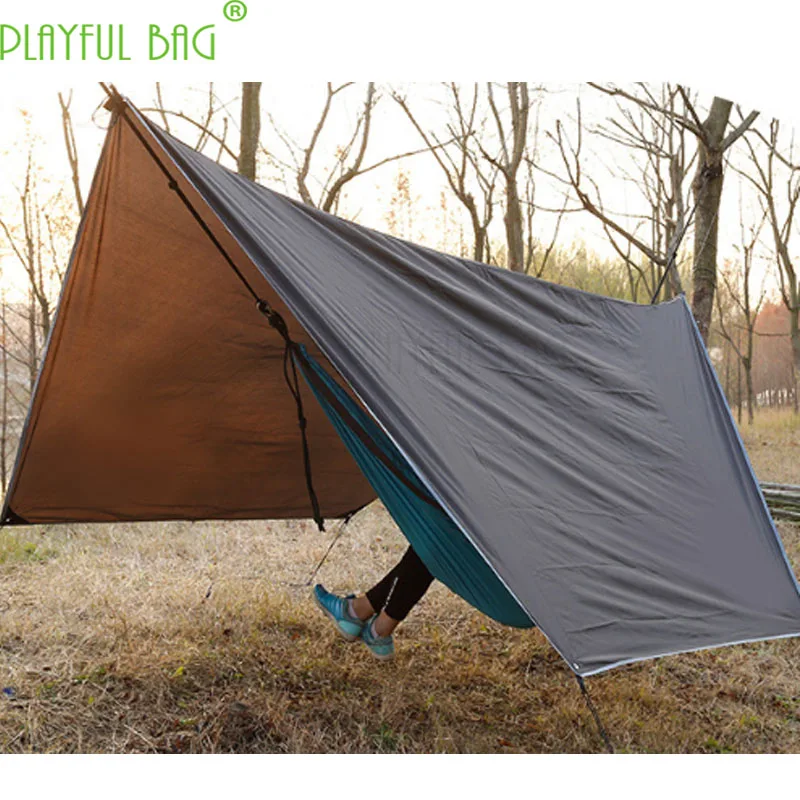 Outdoor products waterproof hammock sky screen quality durable tent sunshade cloth gift for a friend Lattice Oxford Cloth ZI27