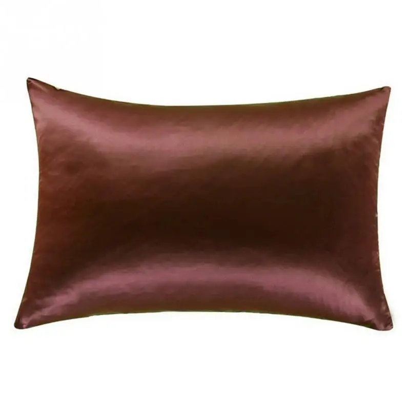 100% Mulberry Silk Pillowcase Top Quality Pillow Case 1 Pc Pillow Cover Silk Pillow Case 51cm x 66cm 13 Colors to Choose