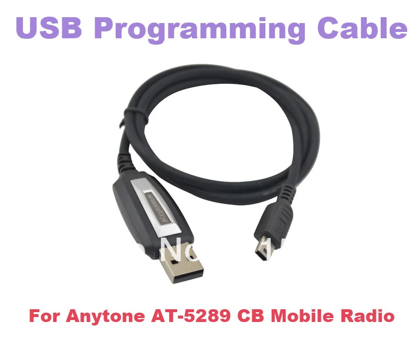 2013 New AnyTone AT-5289 USB Programming Cable for Anytone AT-5289 CB Mobile Radio Freeshipping wholesale