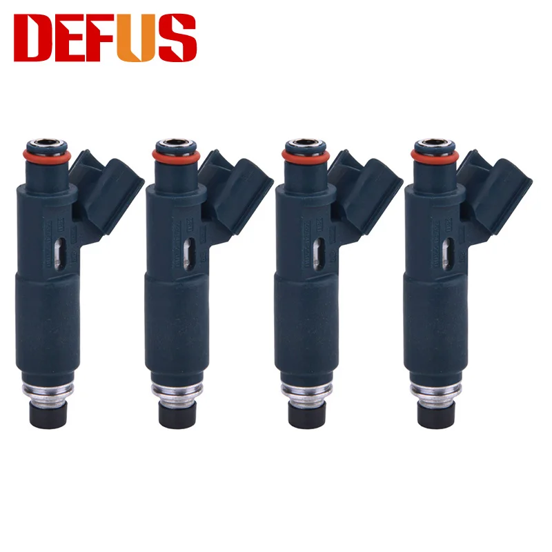 DEFUS 4PCS Car-Styling 23250-22010 Fuel Injectors For Corolla Chevrolet Prizm 1.8L  23250-0D010 232090D010 Valve Bico Nozzle