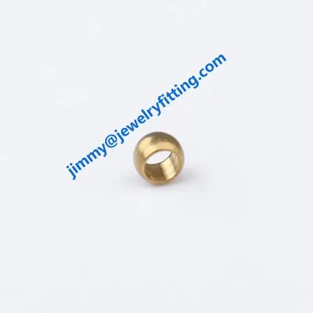 

metal jewelry findings brass cimp baeds 1.5mm crimp tube fashion jewelry accessories/50000pcs