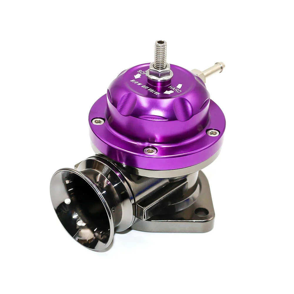 Valve de soufflage turbo de type RS réglable 25psi BOV avec tuyau de collage de 63mm ou 76mm pour GD-RS adaptateur de soupape de soufflage FV RZ L = 150mm