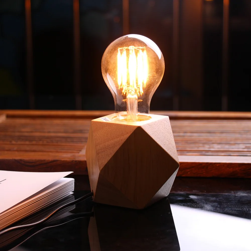 GANRILAND Dimmable 10W A19 Globe LED Filament Light Bulbs 2700K E26 E27 110V 220V Decorative Vintage Glass Round Bulb Lampada