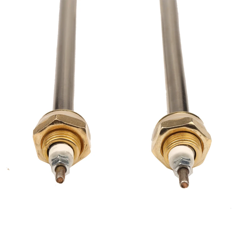 220V 1000W U Type Electric Heat Pipe M16 Copper Thread Water Heating Tube U-shape Heating Element Cartridge Heater Tube