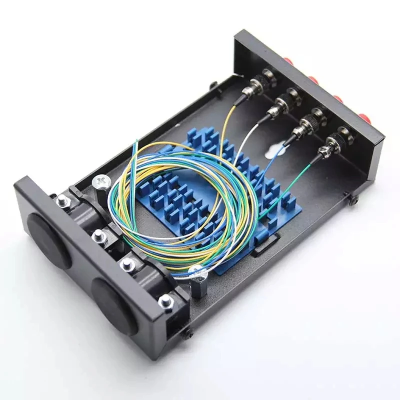 Патч-панель ftth, 4 ядра, FC UPC APC SM ММ, включает волоконно-оптический адаптер и 4-портовый терминал pigtail SC 62,5/125 50/125 1,0 мм, утолщенный