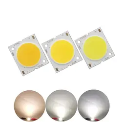 Produttore 25x22.5mm Quadrato Bordo di Alluminio COB LED della Striscia di Alta lumen Sorgente di Luce di chip Modulo 10W 15W 20W 30W COB per la lampada della lampadina