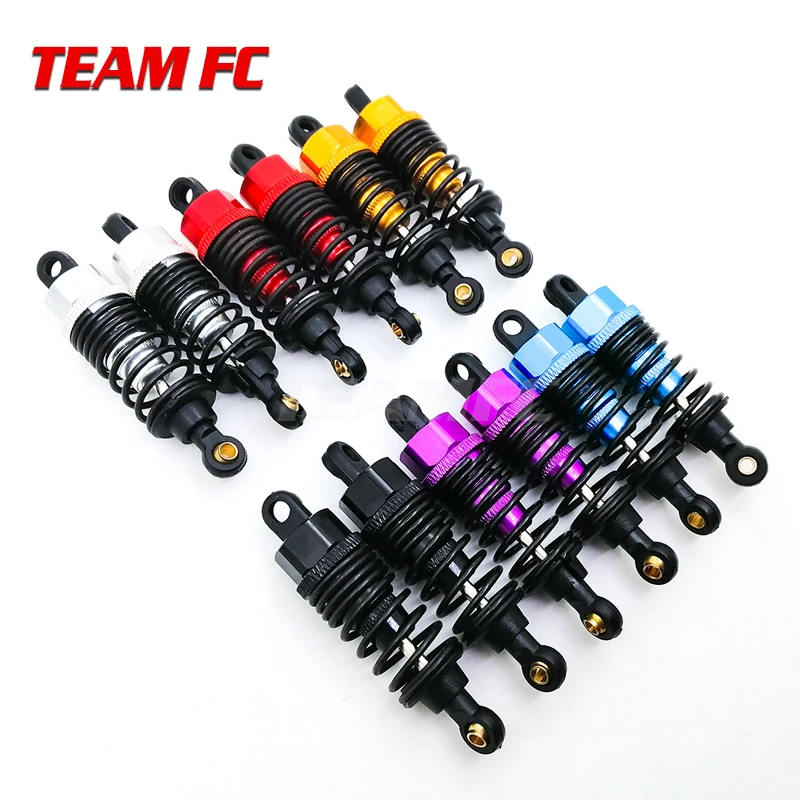 4pcs HSP 102004 122004 68mm Aluminum Aolly Metal Shock Absorber 02002 02175 1/10 Upgrade Parts For On-Road Drift car 94123 S274