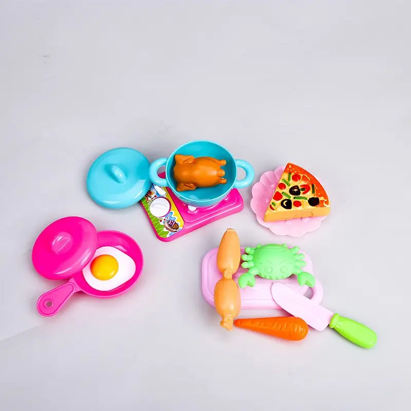 HOGNSIGN New-fashioned lovely cute cooking toys suitable for little girl children's toys plastic cooking equipment kids fun toy