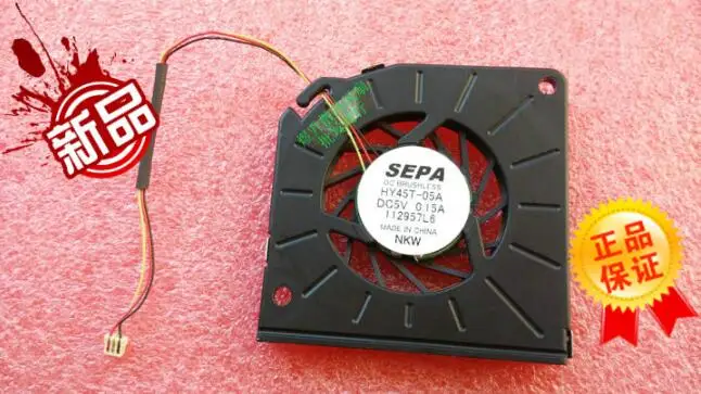 

Original SEPA HY45T-05A DC5V 0.15A 3 line notebook fan