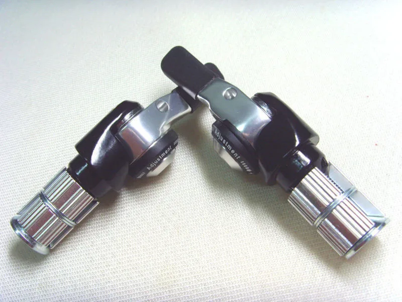 microSHIFT マイクロシフト バーエンドシフター 2/3x9 MICRO SHIFT Downtube Shifters - SHIMANO Road 2/3x9 Speed