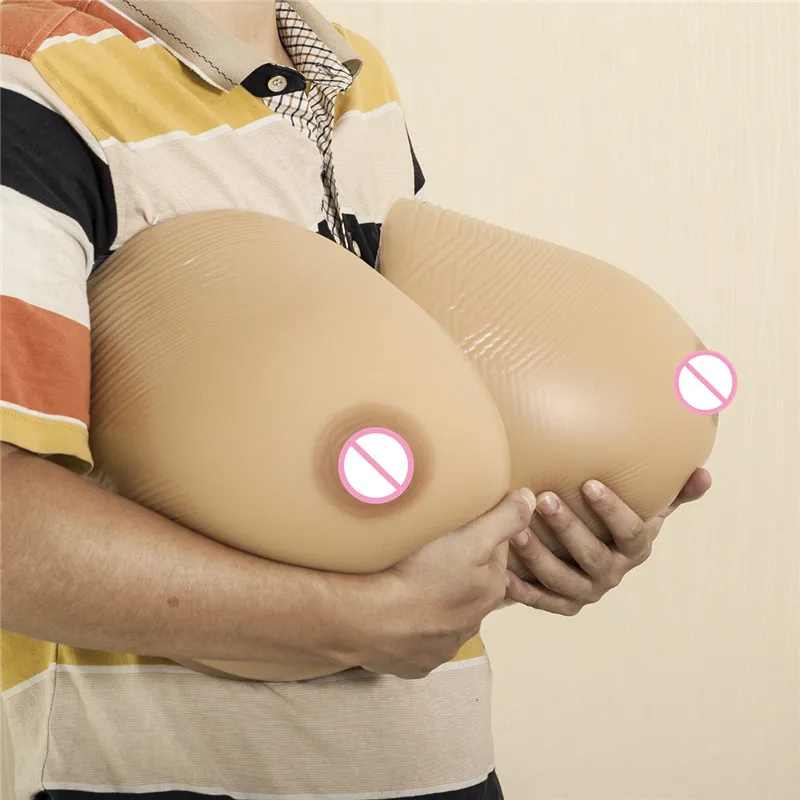 Simulation Boobs Masturbator Silicone Breast 10kg/pair Super breast forms breastplates fake boobs tits for Crossdresser