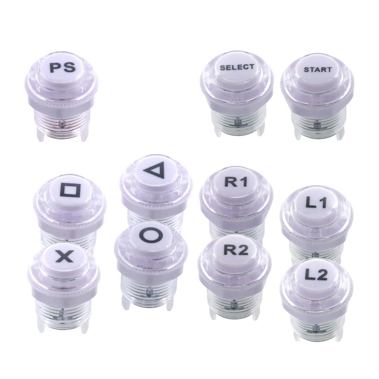 SJ@JX Arcade Button Arcade Controller Button Mechanical Keyboard Switch Arcade Kit