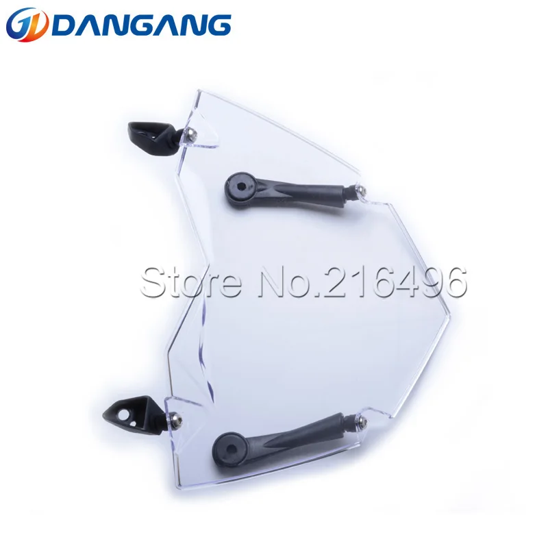 

1 PC Transparent Headlight Guard With Mounting Screws For BMW R1200GS WC (13-)ADV WC (14-)