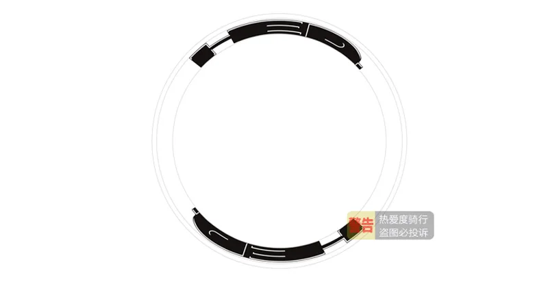 Hed-ロードバイク用の50個のホイールがセットされたステッカー