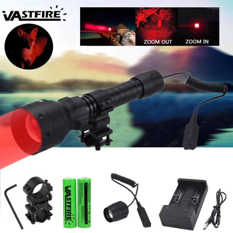 

XP-E2 Underbarrel Rifle Scope Hunting Flashlight Zoomable Airsoft Armas Weapon Gun Light UF-1405 Lanterna For Outdoor Hunting