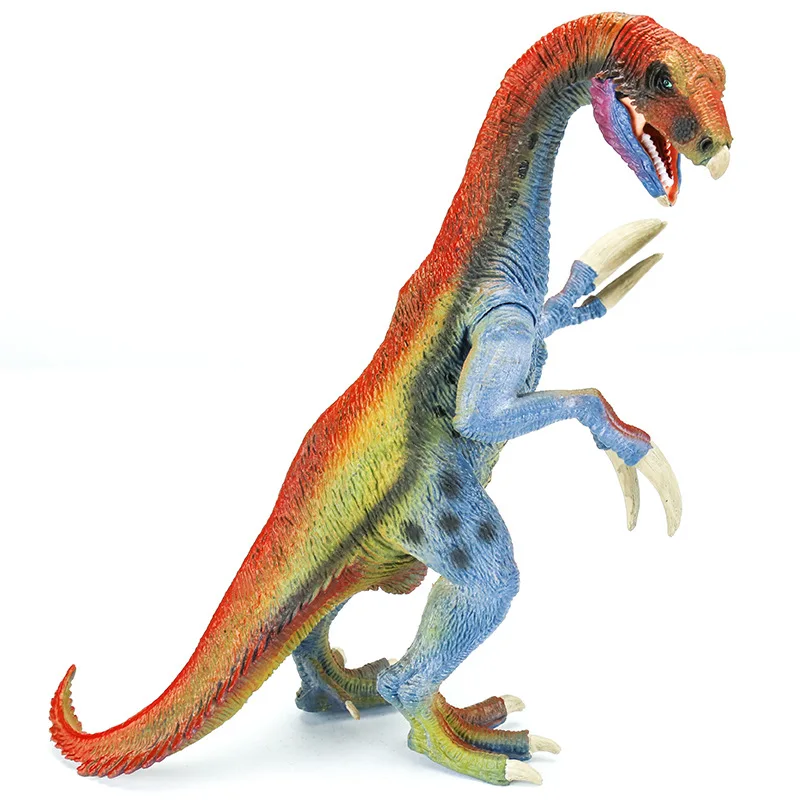 Simulated Dinosaur Model Toy Therizinosaur Action Figure Kids Like Tyrannosaurus Sickle Dragon Souvenir Ornament