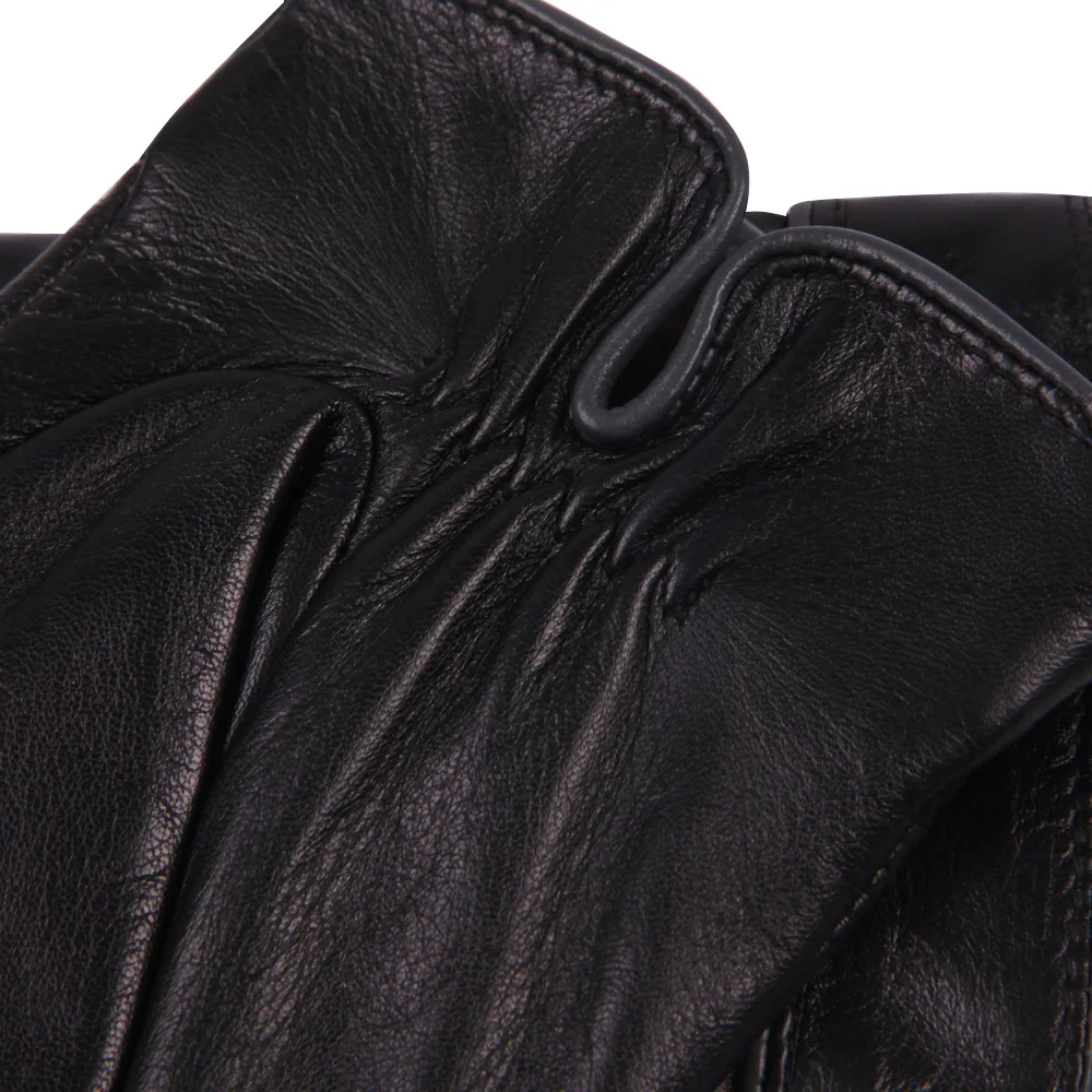 터치 스크린 진짜 가죽 장갑 남성 겨울 정품 가죽 플러스 벨벳 두꺼운 운전 따뜻한 양피 장갑 M17001C 유지