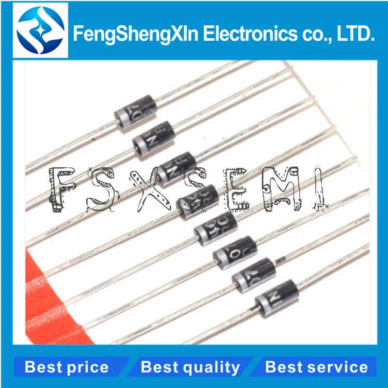 100pcs/lot New 1N4007 DO-41 1N4001 1N4002 1N4003 1N4004 1N4005 1N4006 UF4007 1N5819 Recovery Rectifiers