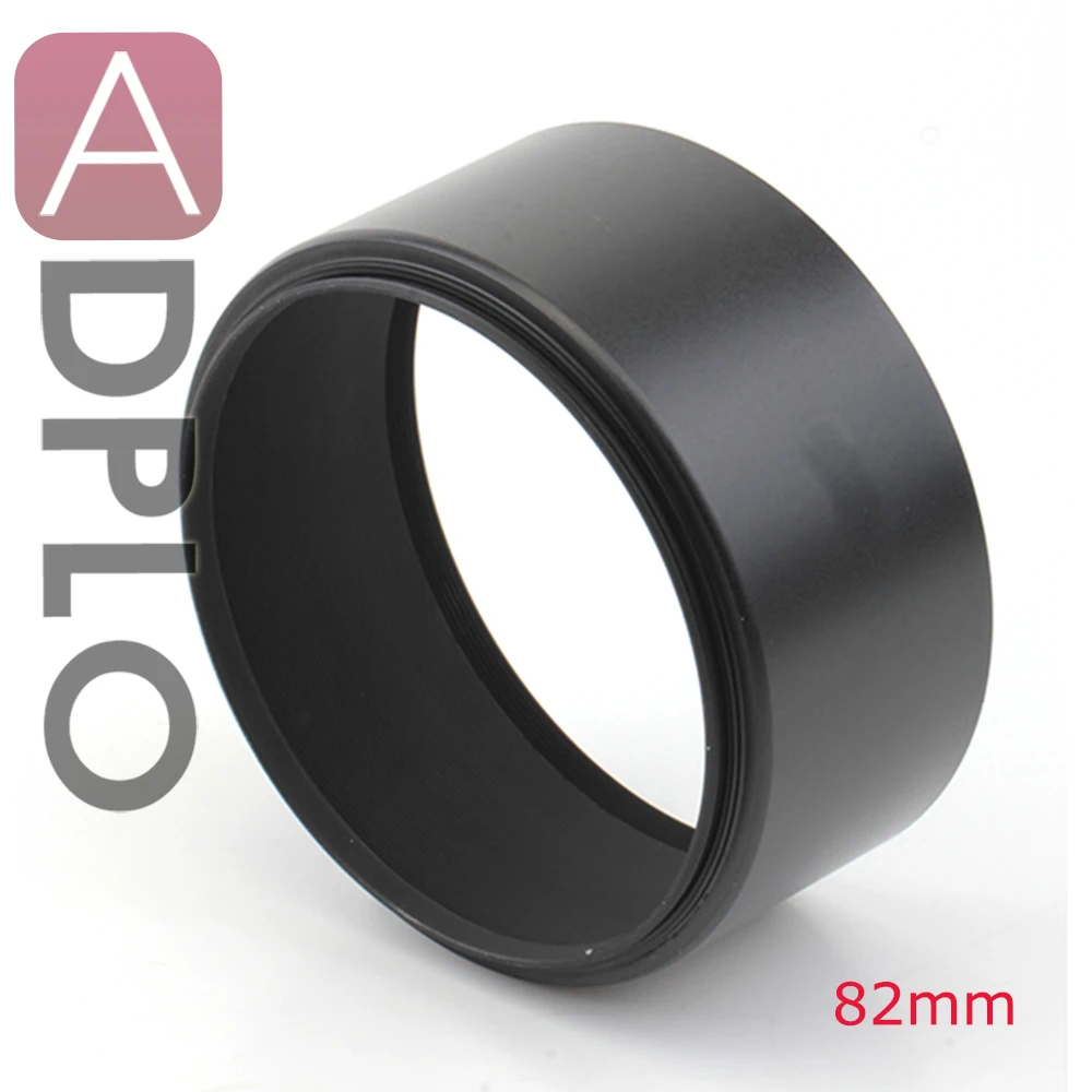 Professional 82MM Metal Tele Lens Hood Prevent Unwanted Stray Light Protection From Accidental Impact Protector Accessory