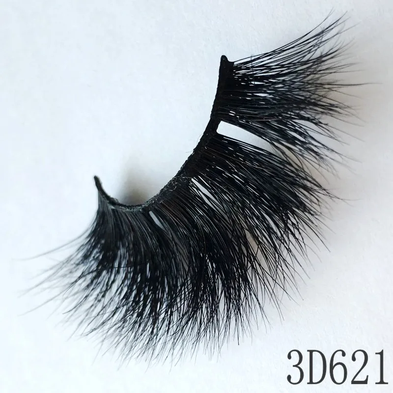 IN US NEW 100Pairs fluffy wispy mink eyelash extension handmade reusable 3d mink lashes faux cilios make Up natural eyelashes