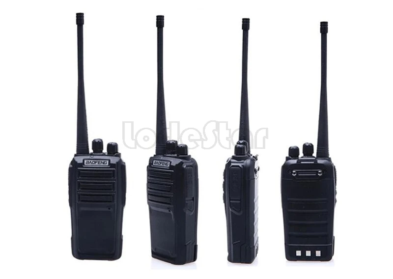 좋은 UV-6 워키 토키 BF-UV6 듀얼 밴드 VHF UHF 136-174/400-470MHz 5W 휴대용 양방향 CB 라디오 아마추어 송수신기 2PCS