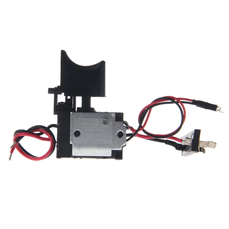 Electric Drill Dustproof Speed Control Push Button Trigger Switch DC 7.2-24V Cordless Drill Switch