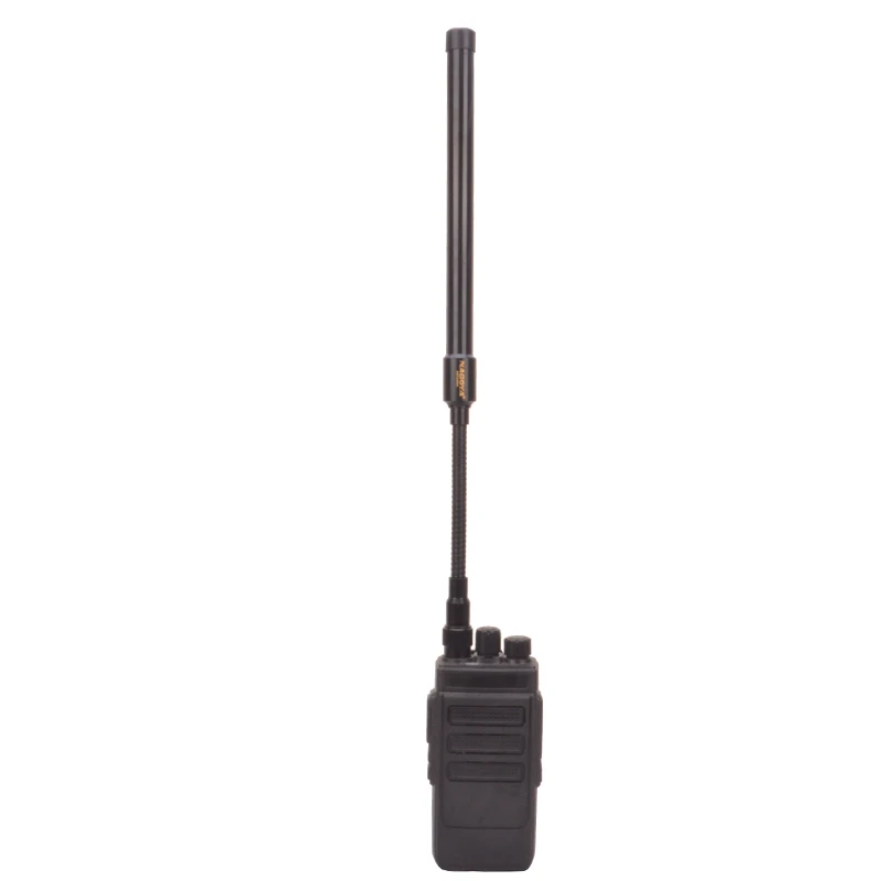 UHF walkie talkie antenna high gain Goose Tube Tactical Antenna 400-470MHz Bendable two-way radio Antenna SMA-Female Connector